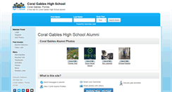 Desktop Screenshot of coralgableshighschool.org