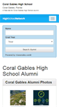 Mobile Screenshot of coralgableshighschool.org